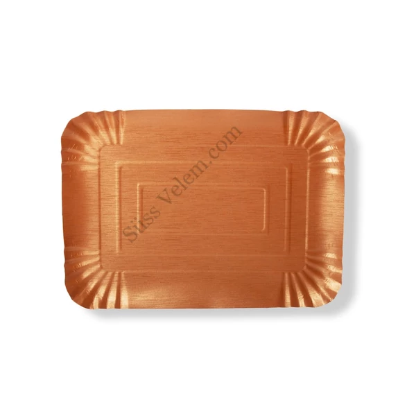 Narancssárga 25*35 cm-es szögletes tortaalátét