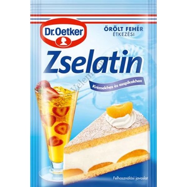 Őrölt Dr Oetker Zselatin 10g