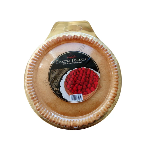 Piskóta tortalap gyümölcstortához 24 cm