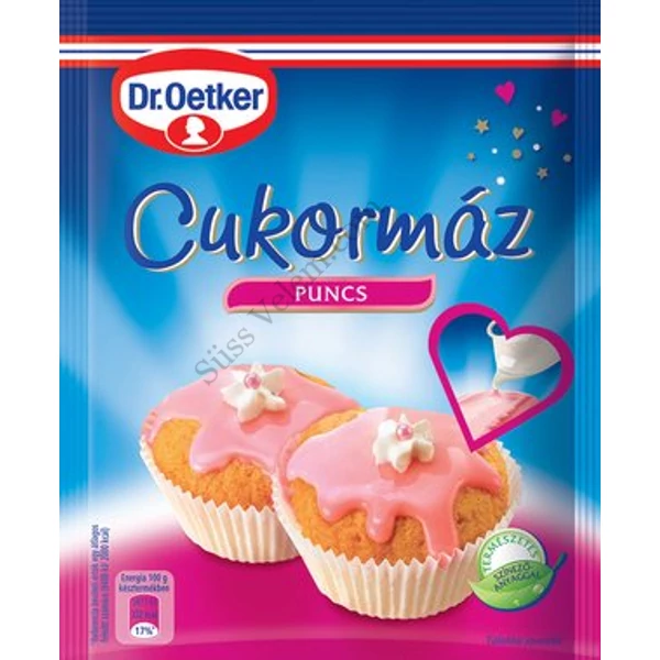 Puncs ízű Dr Oetker cukormáz 100g