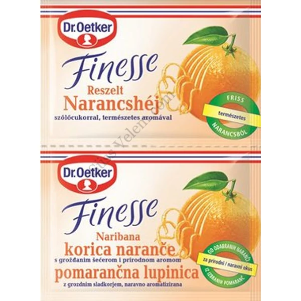 Reszelt narancshéj Dr Oetker Finesse 2*6g