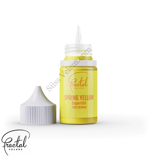 Spring yellowFractal SuperiOil olajbázisú ételfesték 30 g