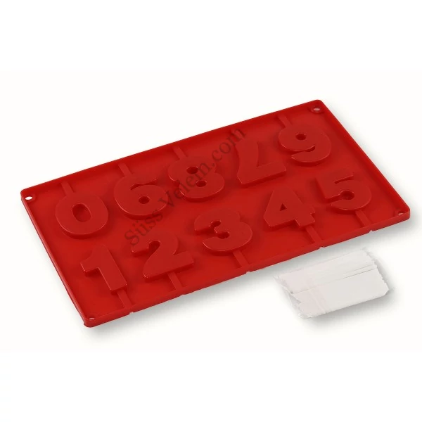 Számos csoki nyalóka forma