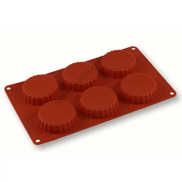 Szilikon tortlett forma