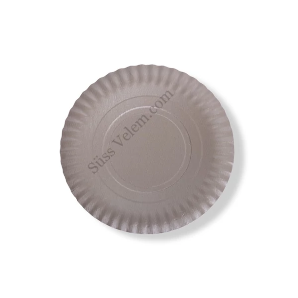 Szürke 30 cm-es kerek tortaalátét