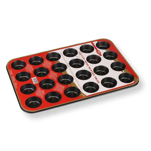 Tapadásmentes mini muffin sütőforma 24 adagos