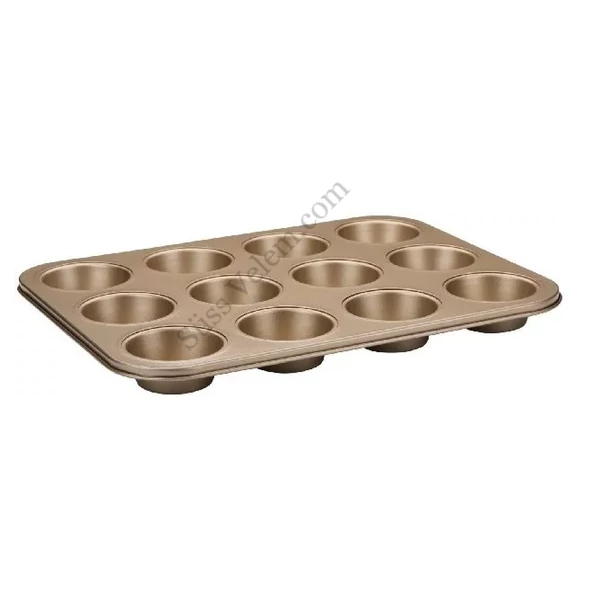 Tapadásmentes muffin sütőforma 12 adagos Alpina