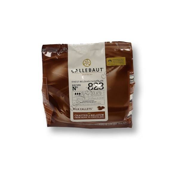 Tejcsokoládé pasztilla (korong) 400g Callebaut 823