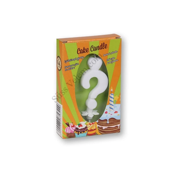 ? tortagyertya Kérdőjel alakú tortagyertya