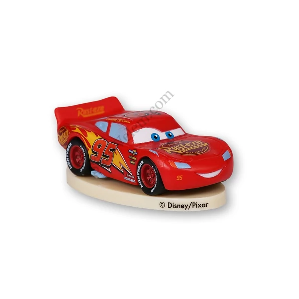 Villám McQueen Verdák műanyag tortadíszítő figura