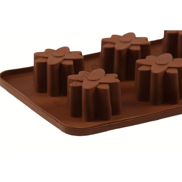 Virág alakú bonbon készítő forma