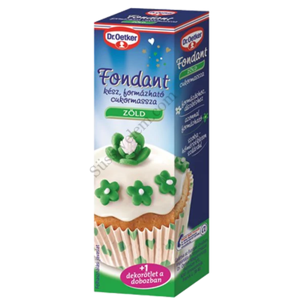 Zöld Dr Oetker fondant 100g