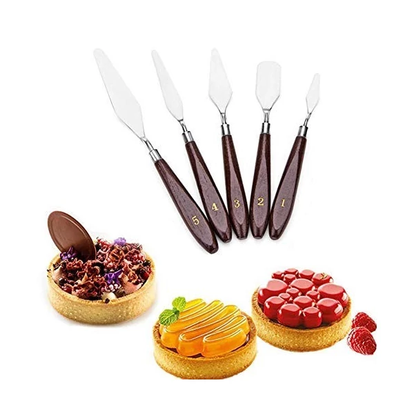 Professzionális tortaformázó, spatula