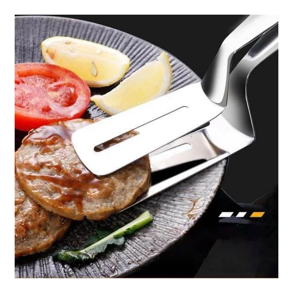 Húsforgató grillezéshez, sütéshez (rozsdamentes acélból)