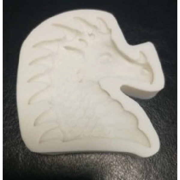 Sárkányfej szilikon fondant forma