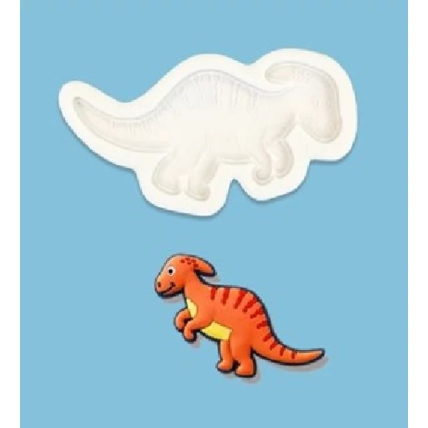 Parasaurolofus dinó szilikon fondant forma