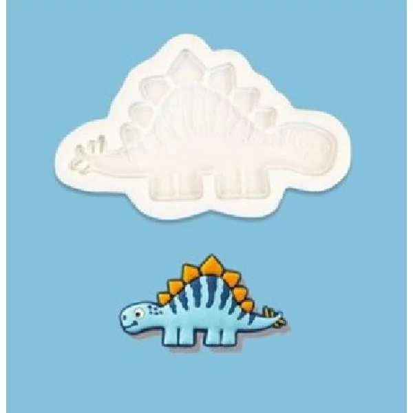 Stegosaurus dinó szilikon fondant forma