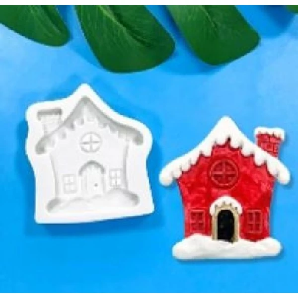 Házikó szilikon fondant formázó