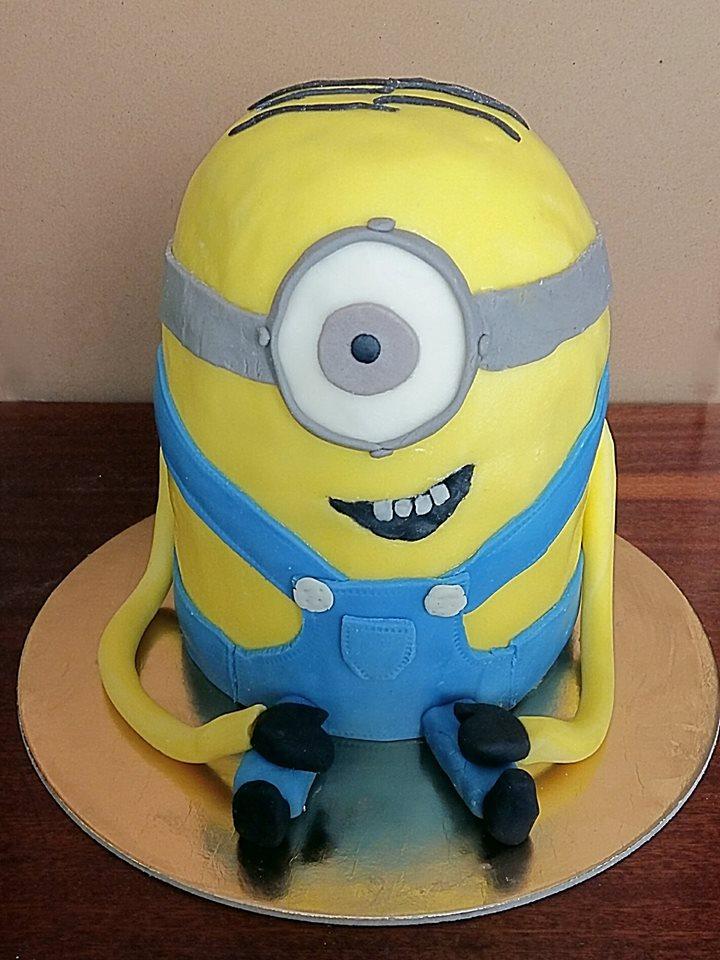 Egyszemű minion torta