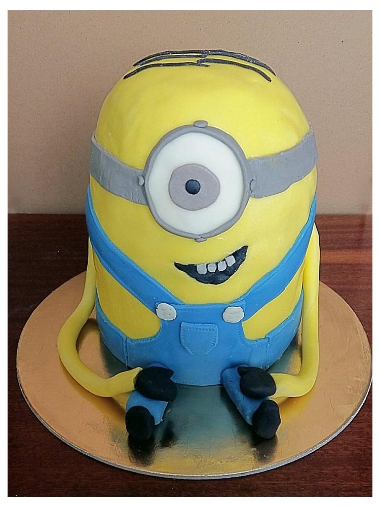 Minion torta lépésről-lépésre