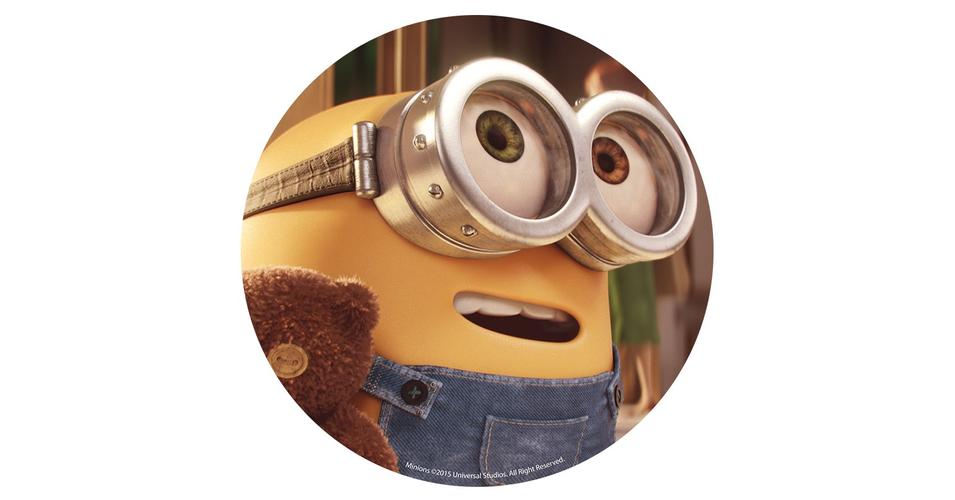 Csodálkozó Minion tortaostya Süss